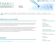 Tablet Screenshot of famh.ch